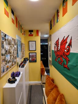 Downstairs hallway – interior view